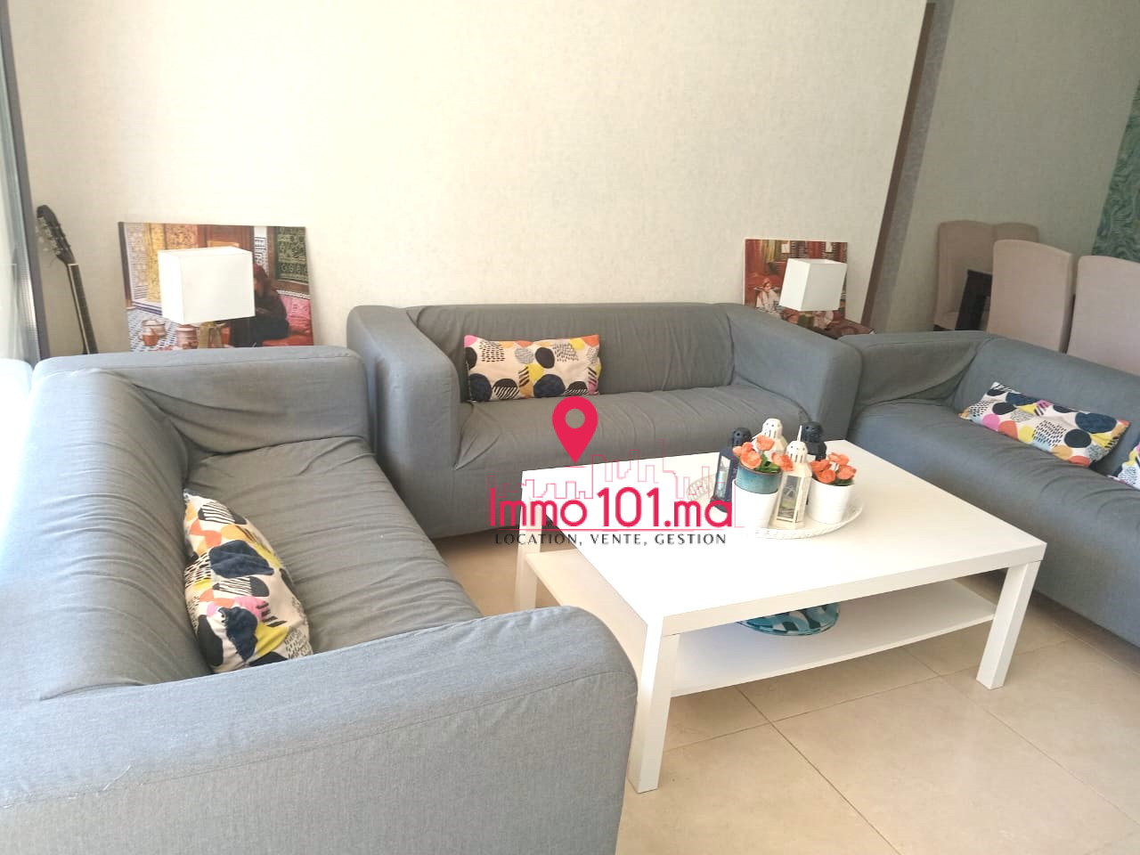 Location appartement meublé à plage des nations SILAM2135